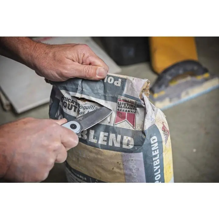 CRESCENT Drop-Point Aluminum Handle Pocket Knife, 3-1/4 in - GW CPK325A CRESCENT