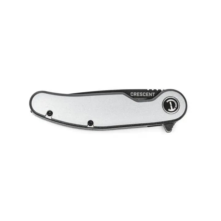 CRESCENT Drop-Point Aluminum Handle Pocket Knife, 3-1/4 in - GW CPK325A CRESCENT
