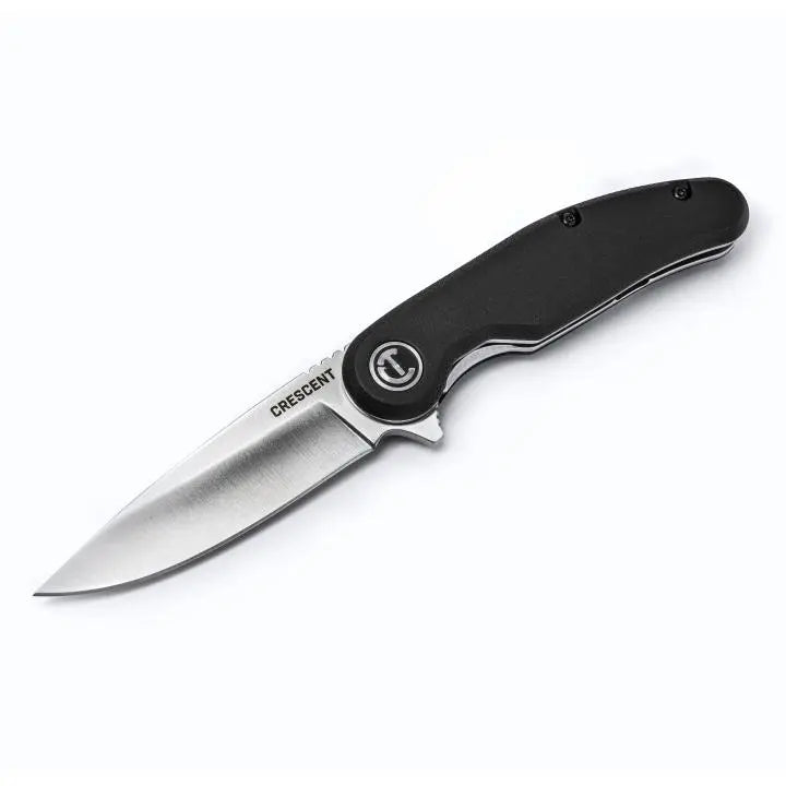 CRESCENT Drop-Point Composite Handle Pocket Knife, 3-1/4 in - GW CPK325C CRESCENT