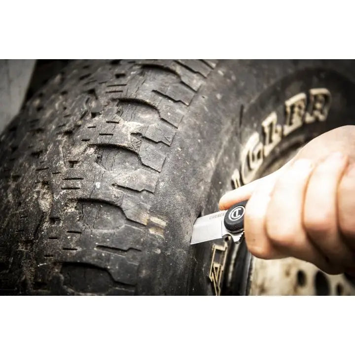 CRESCENT Drop-Point Composite Handle Pocket Knife, 3-1/4 in - GW CPK325C CRESCENT