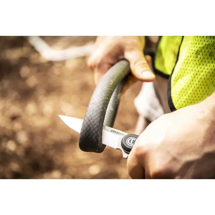 CRESCENT Drop-Point Composite Handle Pocket Knife, 3-1/4 in - GW CPK325C CRESCENT