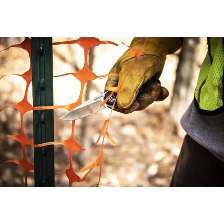 CRESCENT Drop-Point Composite Handle Pocket Knife, 3-1/4 in - GW CPK325C CRESCENT