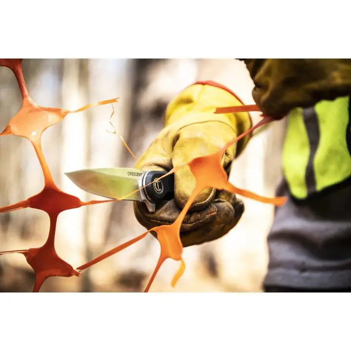 CRESCENT Drop-Point Composite Handle Pocket Knife, 3-1/4 in - GW CPK325C CRESCENT