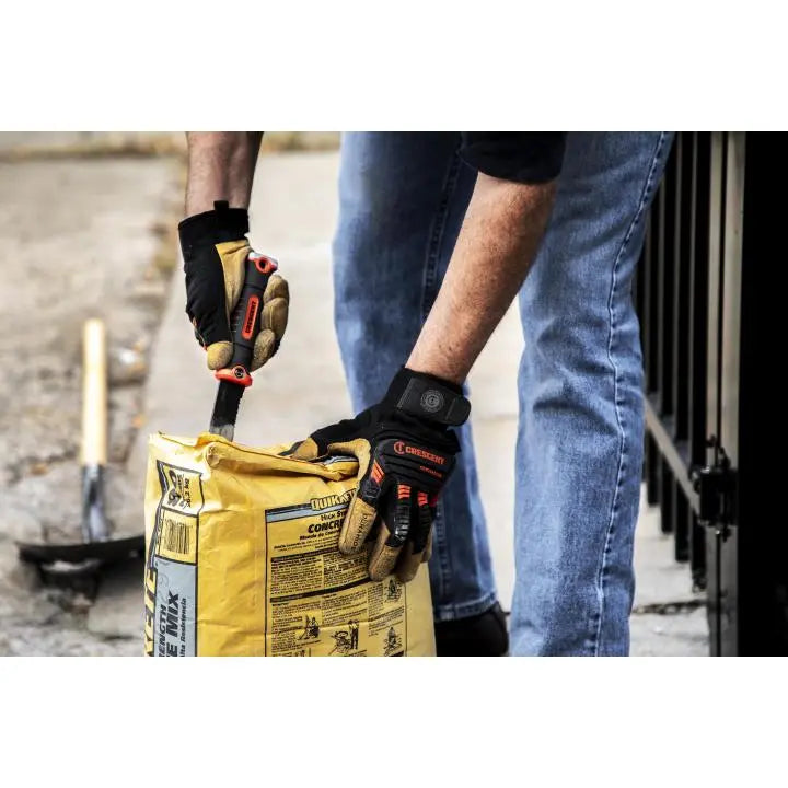 CRESCENT Fixed Blade Trade Knife with Sheath, 4-1/2 in - GW CPKFX CRESCENT