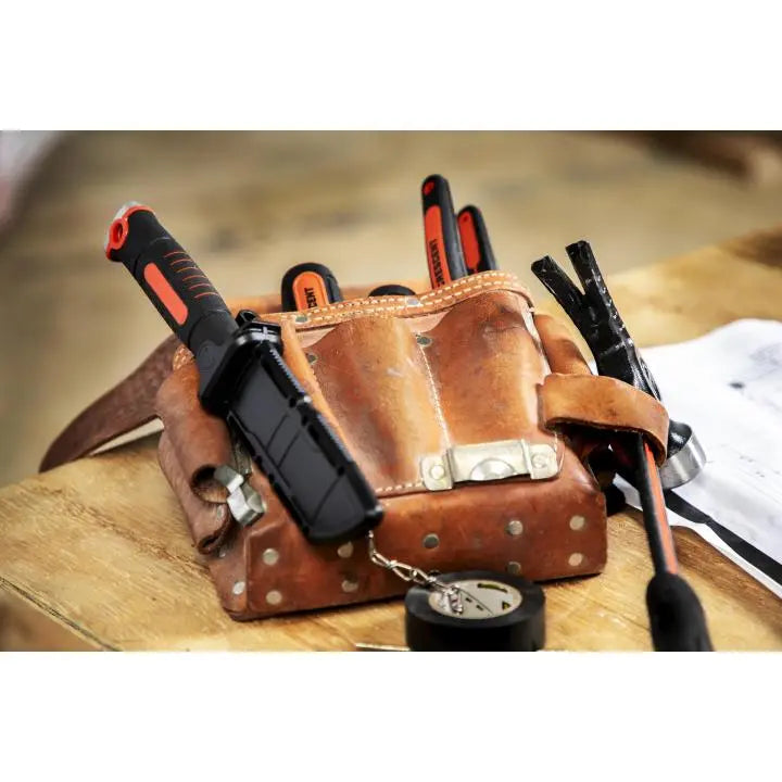 CRESCENT Fixed Blade Trade Knife with Sheath, 4-1/2 in - GW CPKFX CRESCENT