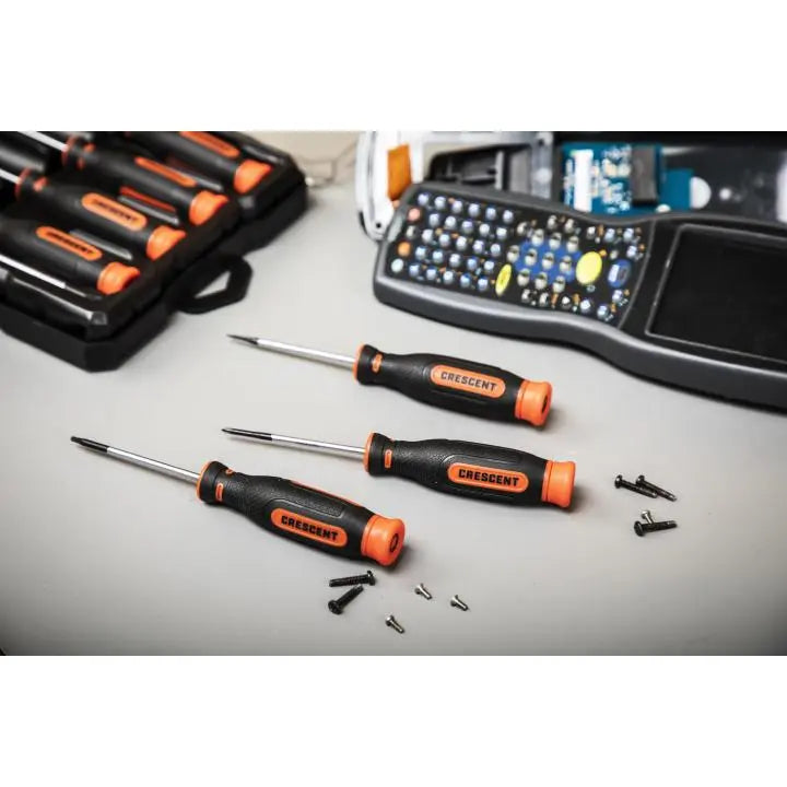 CRESCENT Set of 8 Precision Screwdriver - GW CPR8PCSET Screwdriver Set CRESCENT