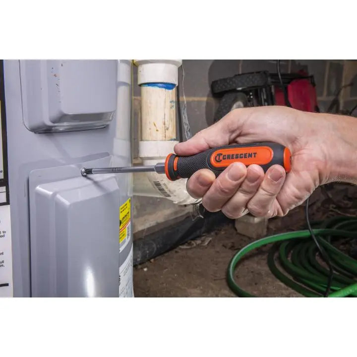 CRESCENT Set of 4 Phillips Dual Material Screwdriver - GW CPSET4PC Screwdriver Set CRESCENT