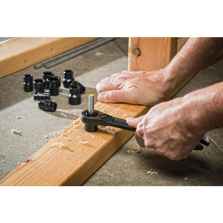 CRESCENT Set of 11 X6 Pass-Thru Black Oxide Adjustable Wrench and Spline Socket - GW CPTAW8 CRESCENT