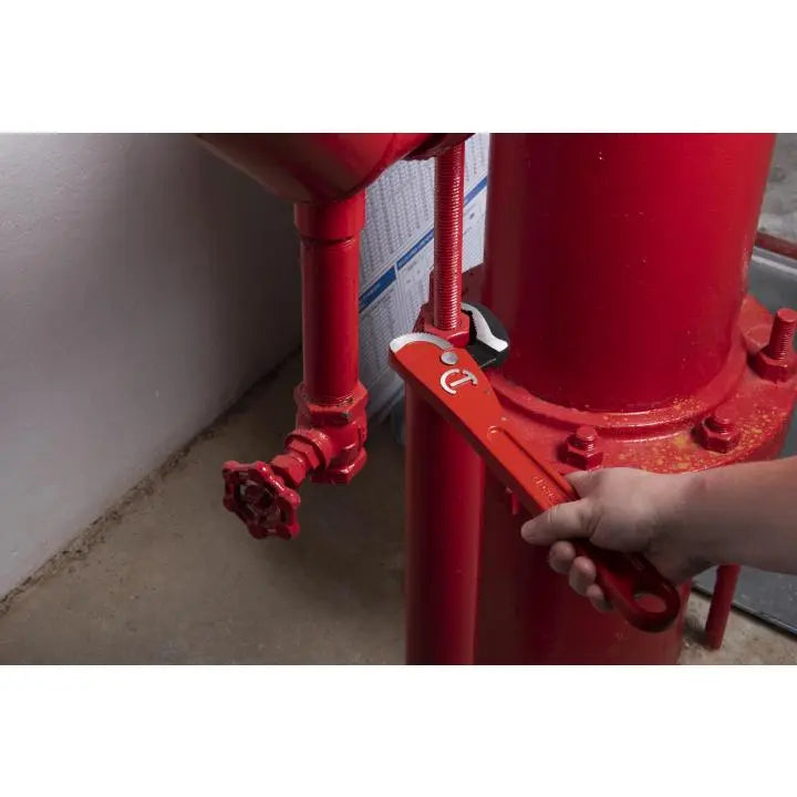 CRESCENT Steel Self-Adjusting Pipe Wrench, 12 in - GW CPW12S CRESCENT