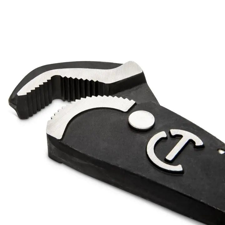 CRESCENT Dual Material Self-Adjusting Pipe Wrench, 12 in - GW CPW12 CRESCENT