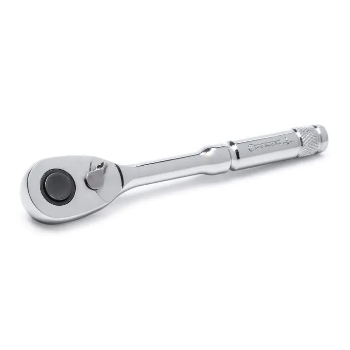 CRESCENT 1/4" Drive 72-Tooth Quick Release Teardrop Ratchet 6" - CR14 Ratchet CRESCENT