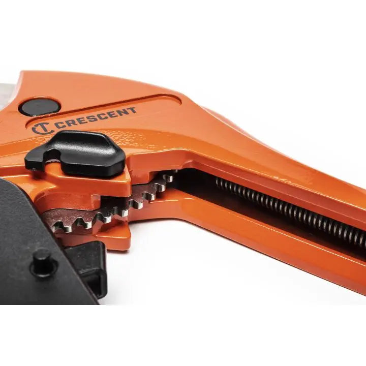 CRESCENT Ratcheting PVC Pipe Cutter, 1-1/8 in - GW CRPC118 CRESCENT