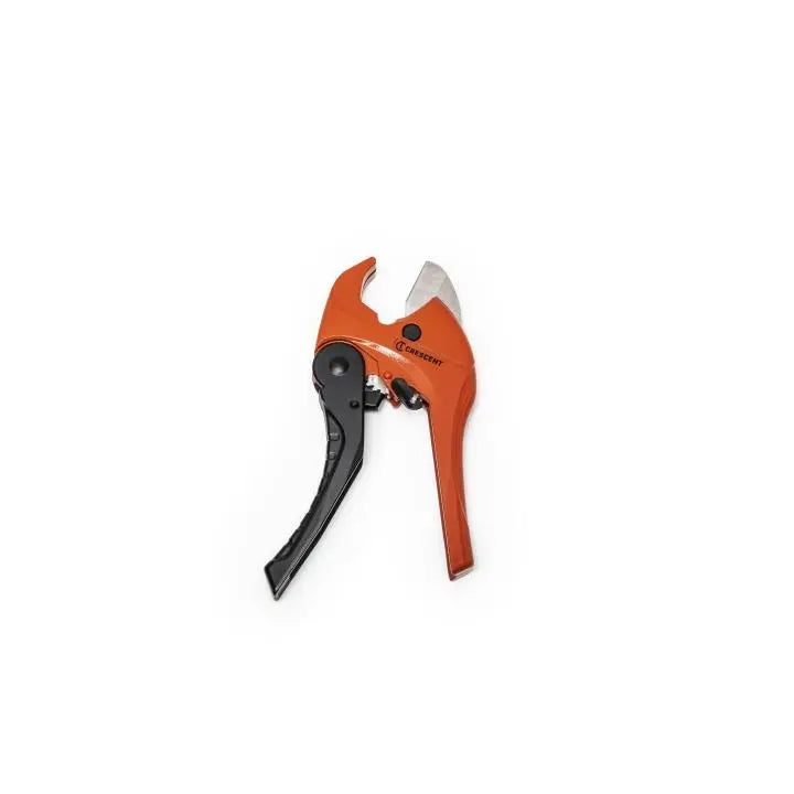 CRESCENT Ratcheting PVC Pipe Cutter, 1-1/8 in - GW CRPC118 CRESCENT