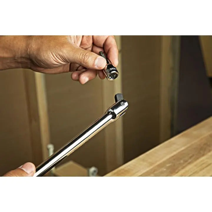 CRESCENT 3/8 in Drive Flex Handle/Breaker Bar, 10 in - GW CRW15N CRESCENT