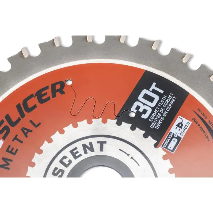 CRESCENT SteelSlicer Medium Metal Circular Saw Blade, 5-1/2 in x 30-Tooth - GW CSBMM-5530 Saw Blade CRESCENT