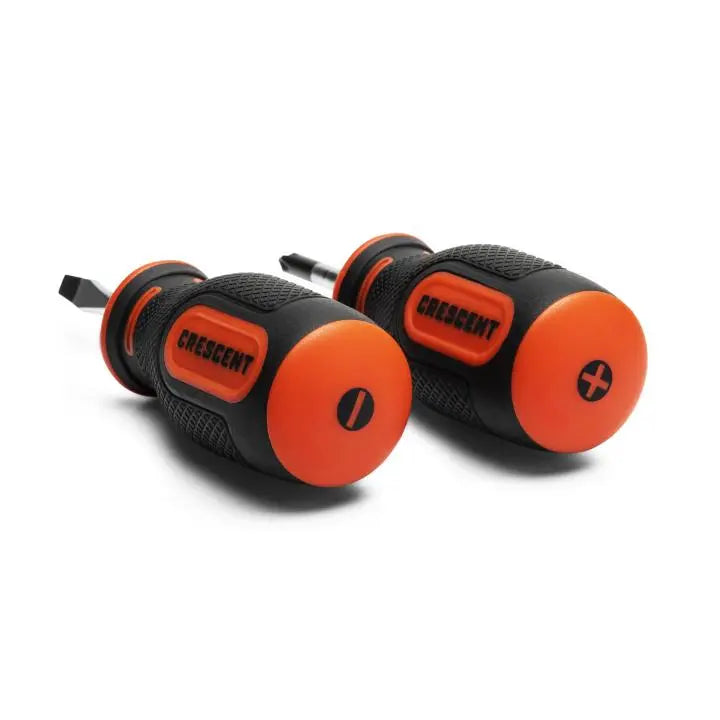 CRESCENT Set of 12 Dual Material Screwdriver - GW CSDS12PCSET Screwdriver Set CRESCENT