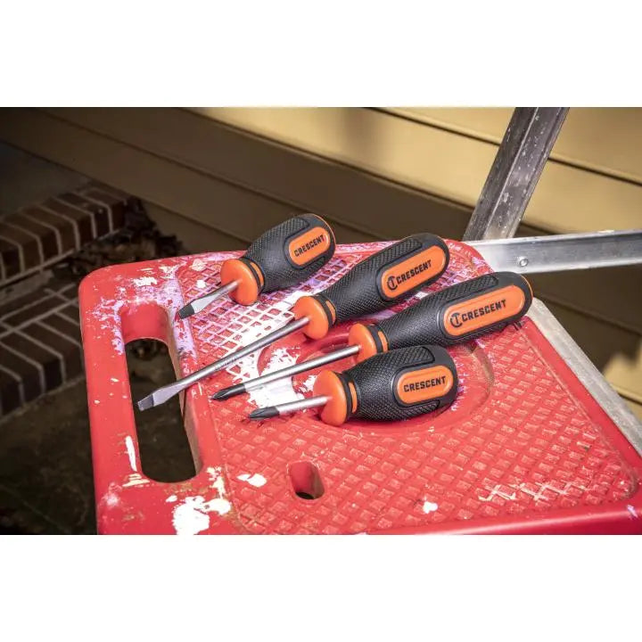 CRESCENT Set of 20 Dual Material Screwdriver - GW CSDS20PCSET Screwdriver Set CRESCENT