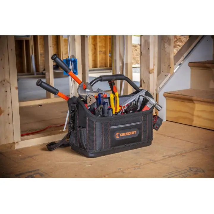 CRESCENT Tradesman Open Top Tool Bag, 17 in - GW CTB1710N CRESCENT