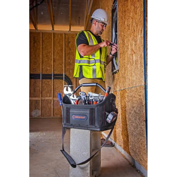 CRESCENT Tradesman Open Top Tool Bag, 17 in - GW CTB1710N CRESCENT
