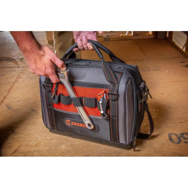 CRESCENT Tradesman Closed Top Tool Bag, 17 in - GW CTB1750N Tool Bag CRESCENT