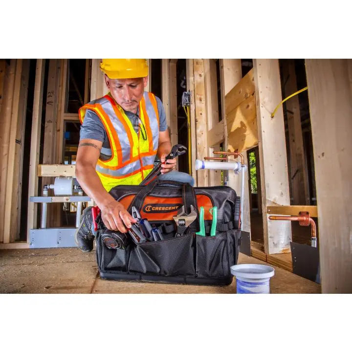 CRESCENT Contractor Tool Bag, 20 in - GW CTB2010N CRESCENT