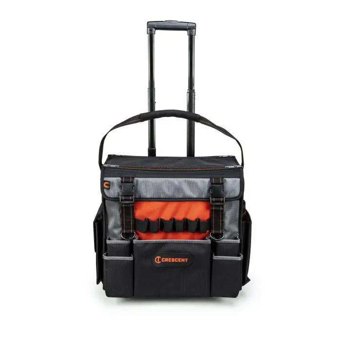 CRESCENT Tradesman Rolling Tool Bag, 18 in - GW CTBR1850N Tool Bag CRESCENT