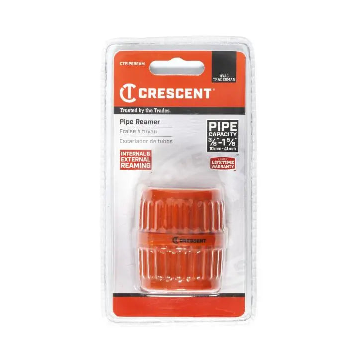 CRESCENT Inner/Outer Pipe Reamer, 10 in - GW CTPIPEREAM Reamer CRESCENT