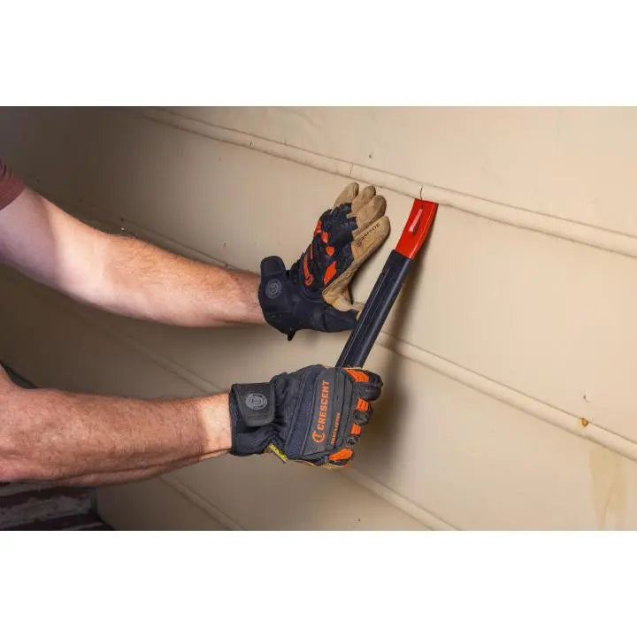 CRESCENT Flat Pry Bar with Grip, 13 in - GW FB13-06 Pry Bar CRESCENT