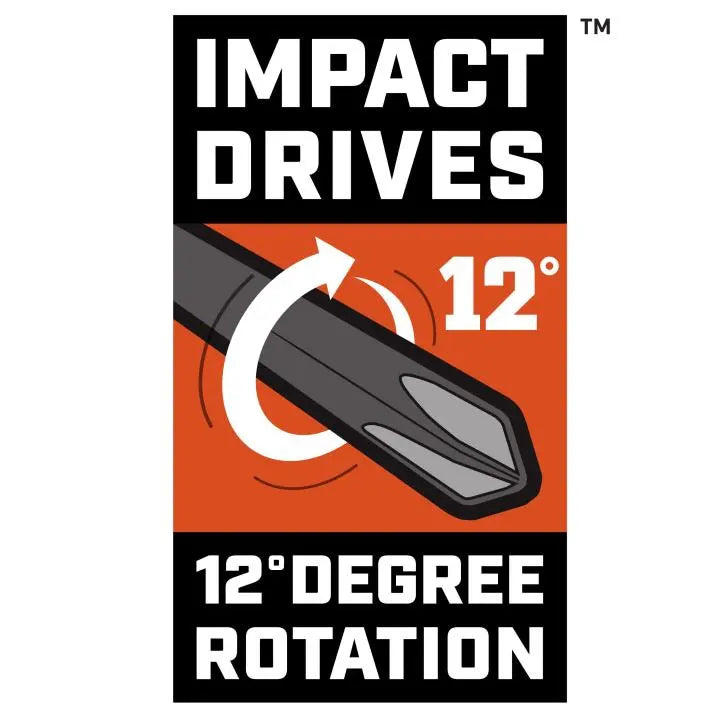CRESCENT Screw Biter Phillips Dual Material Extraction Screwdriver, PH2 x 4 in - GW CIMSDPH Screwdriver Set CRESCENT