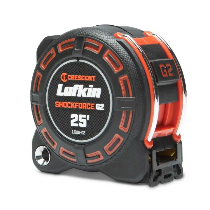 LUFKIN 1-1/4 in x 25 ft Shockforce G2 Tape Measure - GW L1225-02 Measuring Tape LUFKIN