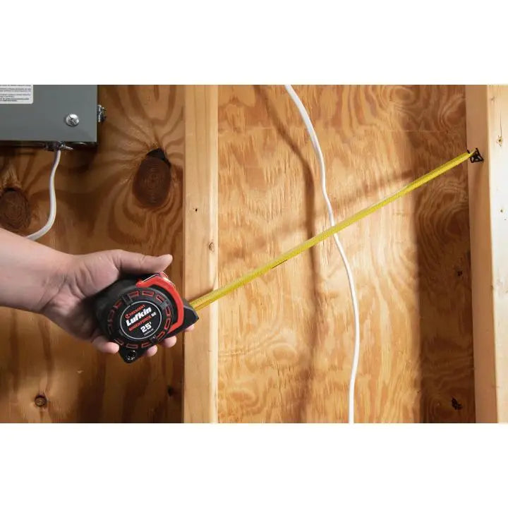 LUFKIN 1-1/4 in x 25 ft Shockforce G2 Auto-Lock Tape Measure - GW L1225AL-02 Measuring Tape LUFKIN
