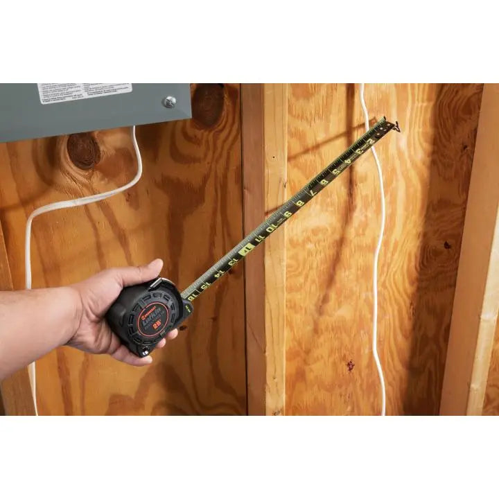 LUFKIN 1-1/4 in x 25 ft Shockforce Nite Eye G2 Auto-Lock Tape Measure - GW L1225BAL-02 Measuring Tape LUFKIN