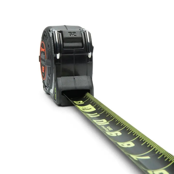 LUFKIN 1-1/4 in x 25 ft Shockforce Nite Eye G2 Auto-Lock Tape Measure - GW L1225BAL-02 Measuring Tape LUFKIN