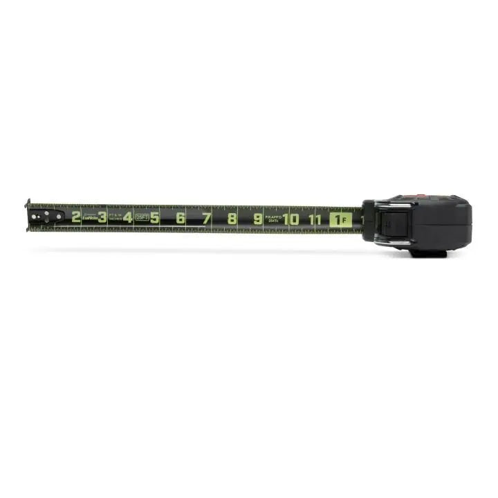 LUFKIN 1-1/4 in x 25 ft Shockforce Nite Eye G2 Auto-Lock Tape Measure - GW L1225BAL-02 Measuring Tape LUFKIN
