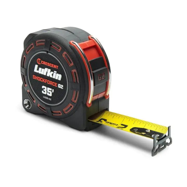 LUFKIN 1-1/4 in x 35 ft Shockforce G2 Tape Measure - GW L1235-02 Measuring Tape LUFKIN