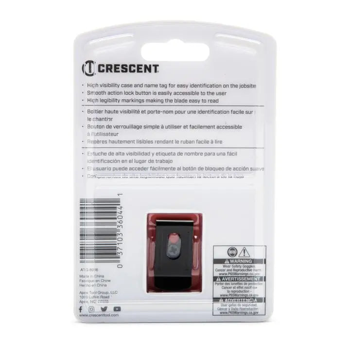 LUFKIN 3/4 in x 16 ft L600 Series Yellow Clad Power Tape Measure - GW L616-02 Measuring Tape LUFKIN