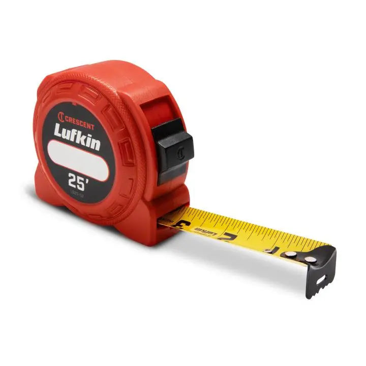 LUFKIN 1 in x 25 ft L600 Series Power Tape Measure - GW L625-02 Measuring Tape LUFKIN