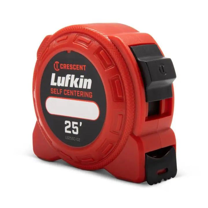 LUFKIN 1 in x 25 ft L600 Series Self Centering Power Tape Measure - GW L625SC-02 Measuring Tape LUFKIN