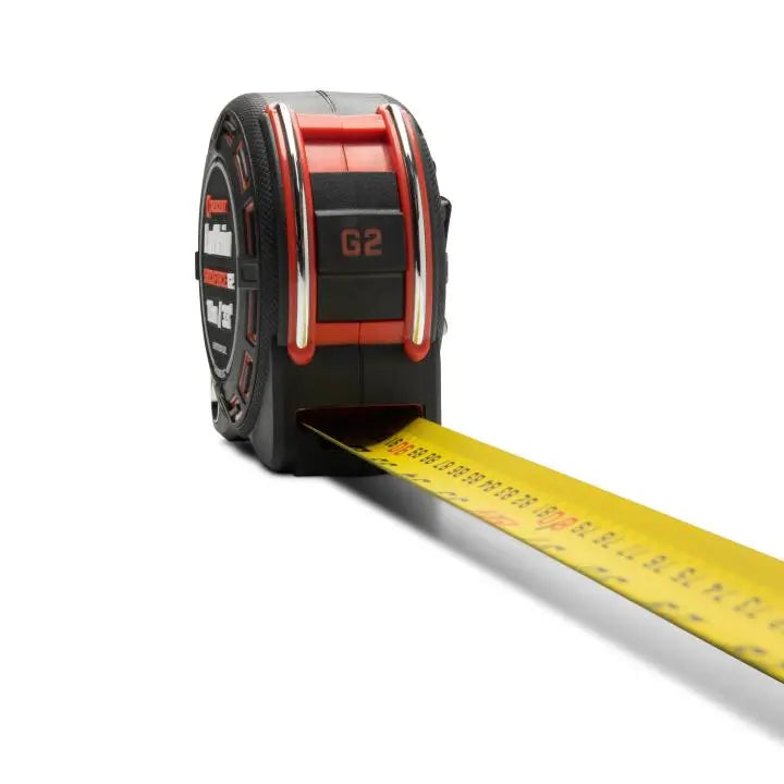 LUFKIN 1-1/4 in x 33 ft Shockforce G2 Magnetic Tape Measure - GW LM1235CME-02 Measuring Tape LUFKIN