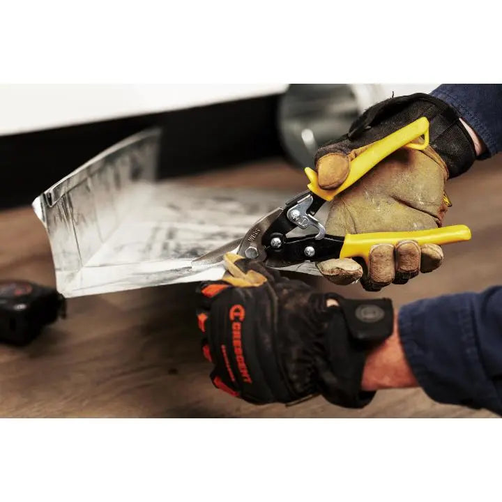 WISS Compound Action Straight, Left and Right Cut Snip, 9-3/4 in - GW M3R WISS