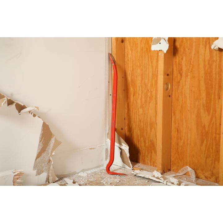 CRESCENT Steel Wrecking Bar, 30 in - GW PB30 Wrecking Bar