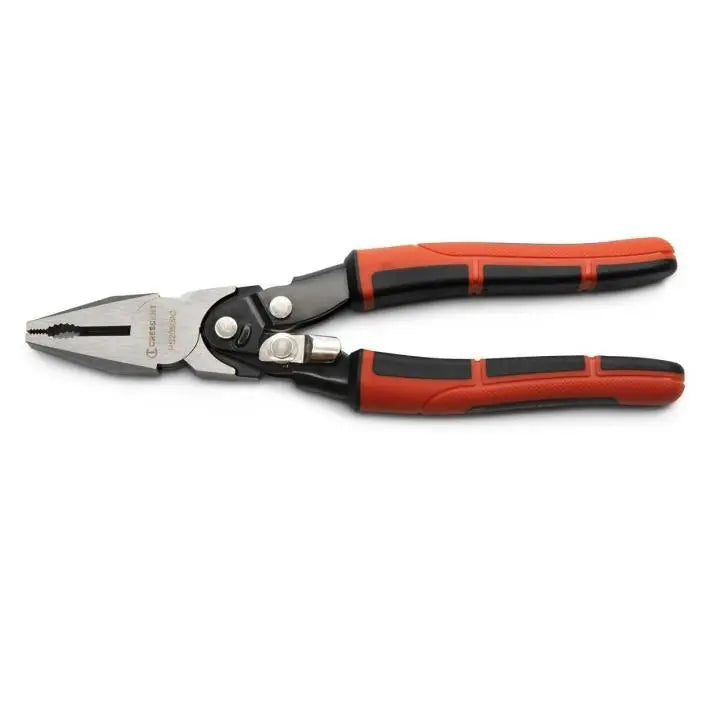 CRESCENT Pro Series Dual Material Compound Action Lineman Cutting Plier, 8 in - GW PS20509C CRESCENT