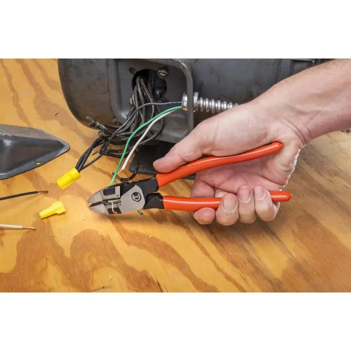 CRESCENT Lineman's Plier with Dipped Handle, 8 in - GW Z20508-06 Plier CRESCENT