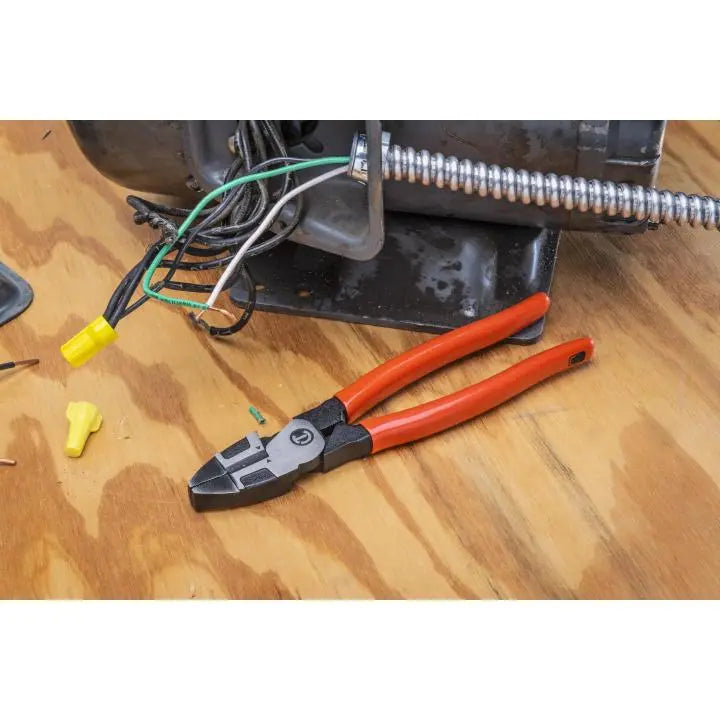 CRESCENT Lineman's Plier with Dipped Handle, 8 in - GW Z20508-06 Plier CRESCENT
