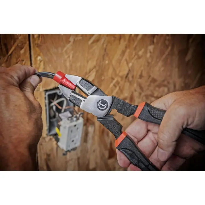 CRESCENT Lineman's Plier with Cushion Grip, 9.5 in - GW Z20509CG-06 Plier CRESCENT