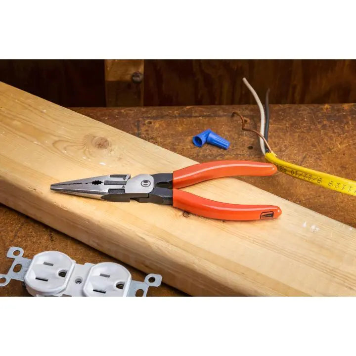 CRESCENT Long Nose Plier with Dipped Handle, 6 in - GW Z6546-06 Plier CRESCENT