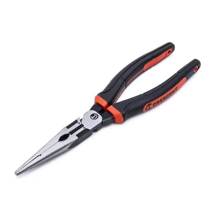 CRESCENT Long Nose Plier with Cushion Grip, 8 in - GW Z6548CG-06 Plier CRESCENT