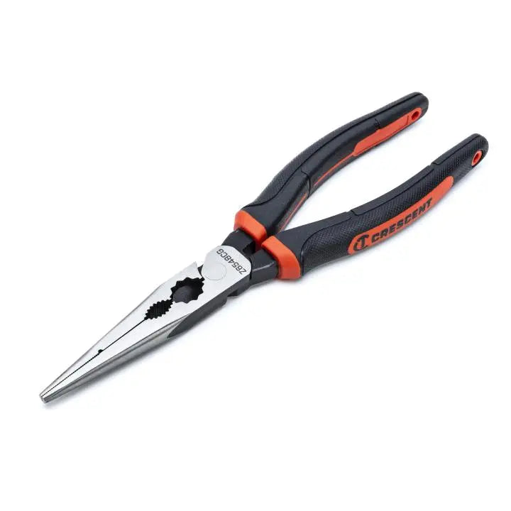 CRESCENT Long Nose Plier with Cushion Grip, 8 in - GW Z6548CG-06 Plier CRESCENT