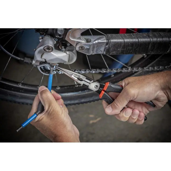 CRESCENT Long Nose Plier with Cushion Grip, 8 in - GW Z6548CG-06 Plier CRESCENT