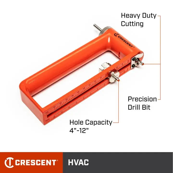 CRESCENT Circle Hole Cutter, 17-3/8 in - GW CTHOLECUT Cutter CRESCENT